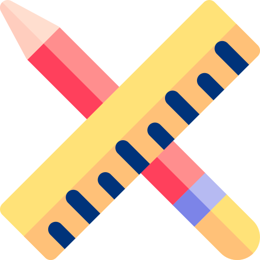 crayon Basic Rounded Flat Icône