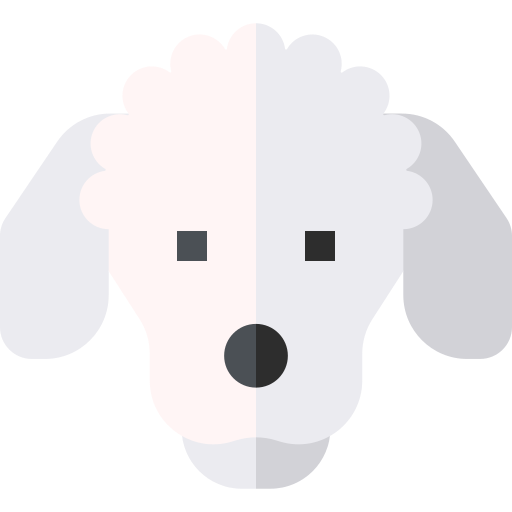 Poodle Basic Straight Flat icon