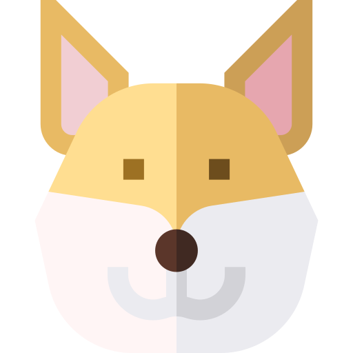 akita Basic Straight Flat icon