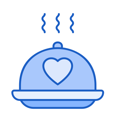 夕食 Generic Blue icon