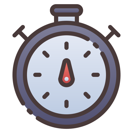 Stopwatch Generic Lineal Color Gradient icon