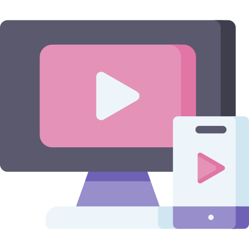 Video player Special Flat icon