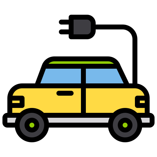 Eco car xnimrodx Lineal Color icon