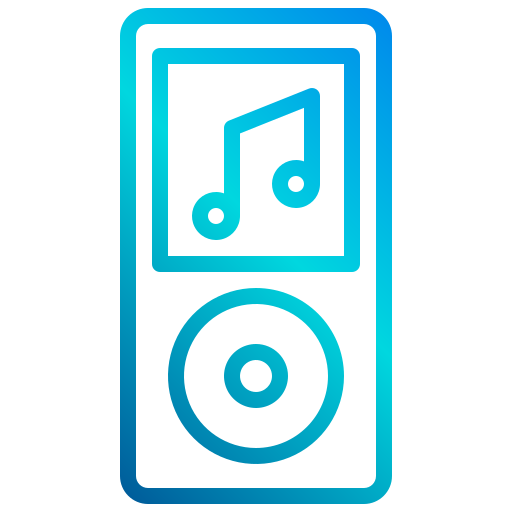 Музыкальный проигрыватель xnimrodx Lineal Gradient иконка
