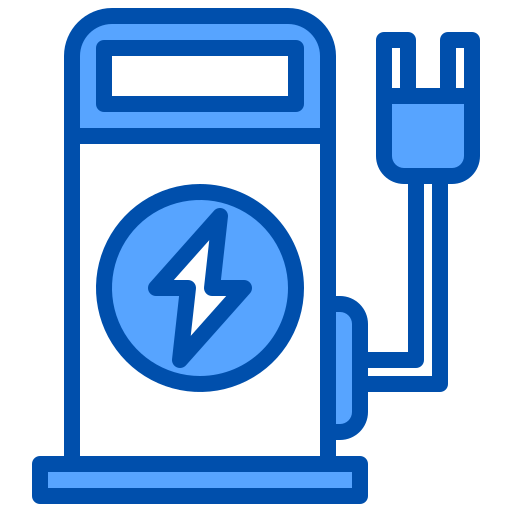elektrizitätsstation xnimrodx Blue icon