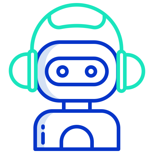 ロボット Icongeek26 Outline Colour icon