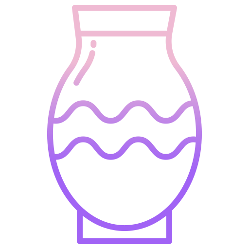 vase Icongeek26 Outline Gradient Icône