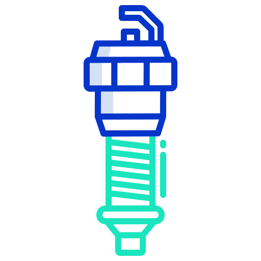 Spark plug Icongeek26 Outline Colour icon