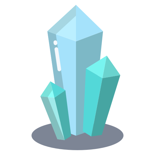 cristal Icongeek26 Flat icono