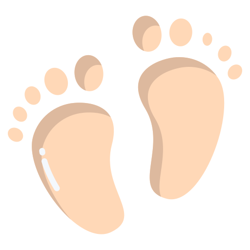 Feet Icongeek26 Flat icon