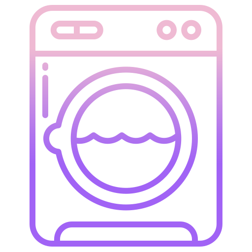 máquina de lavar Icongeek26 Outline Gradient Ícone