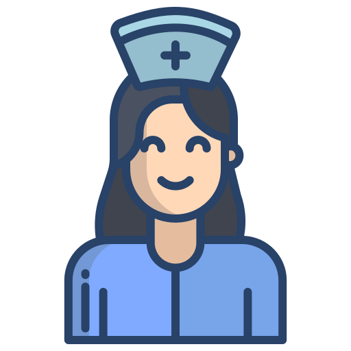 krankenschwester Icongeek26 Linear Colour icon