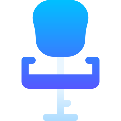 bureaustoel Basic Gradient Gradient icoon