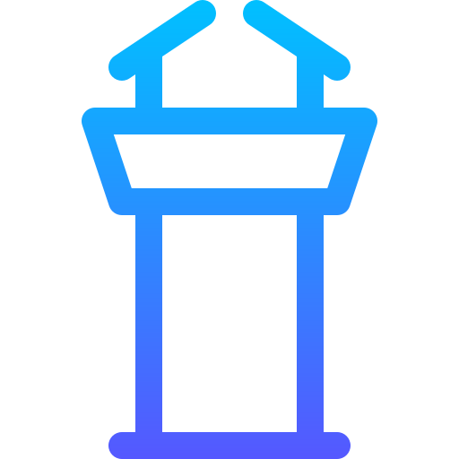 호민관 Basic Gradient Lineal color icon