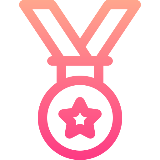 Medal Basic Gradient Lineal color icon