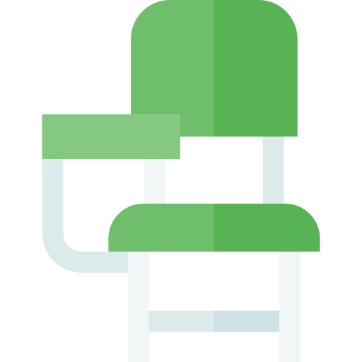 krzesło biurowe Basic Straight Flat ikona
