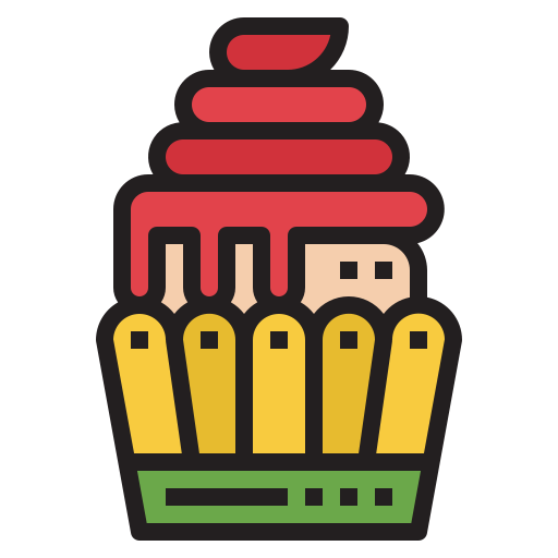 cupcake Generic Outline Color icon