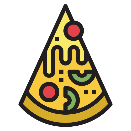 pizza Generic Outline Color icon