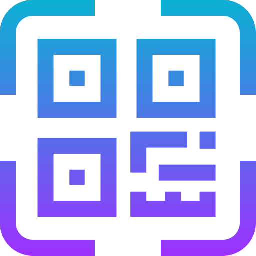 qr code Generic Gradient icoon