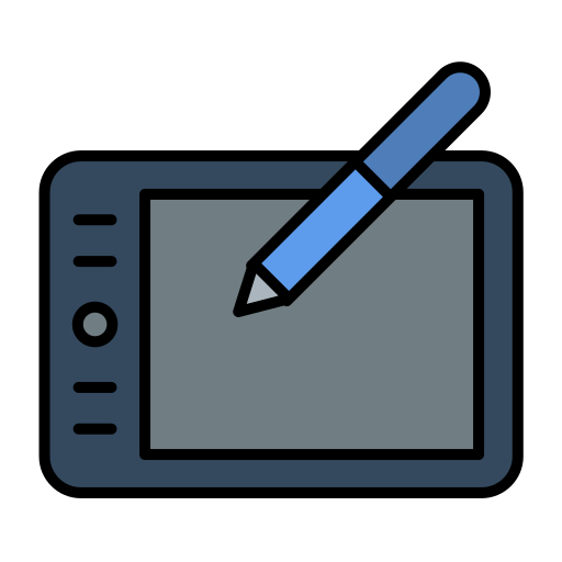 wacom Generic Outline Color icon