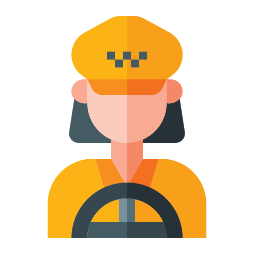conductor de taxi Generic Flat icono