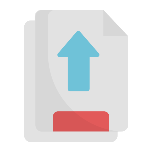 Upload file Generic Flat icon