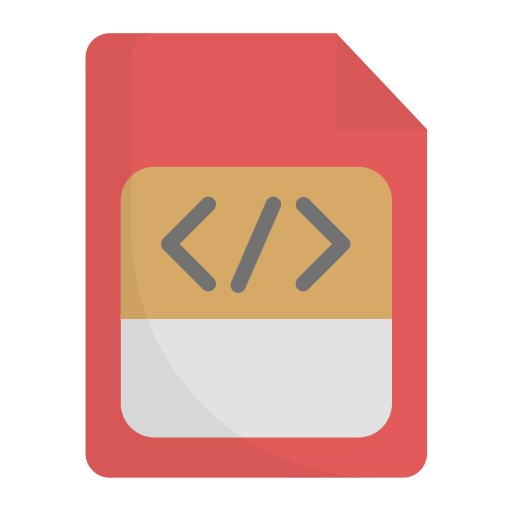코딩 Generic Flat icon