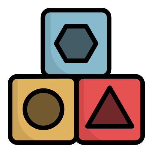 Блоки Generic Outline Color иконка