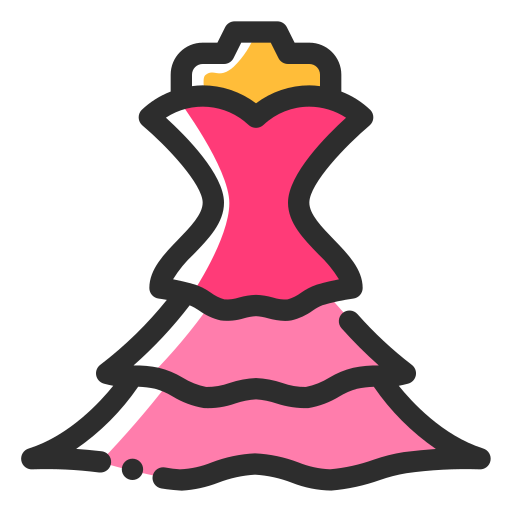 신부 드레스 Generic Color Omission icon