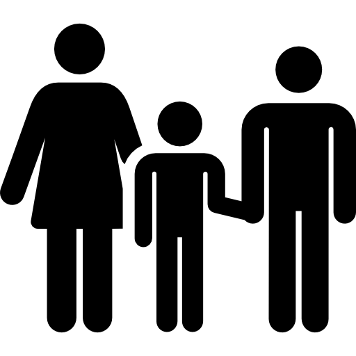 Family Pictograms Fill icon