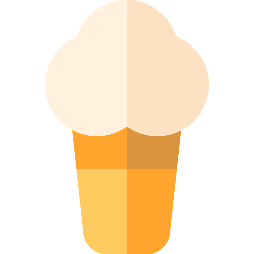 sorvete Basic Rounded Flat Ícone