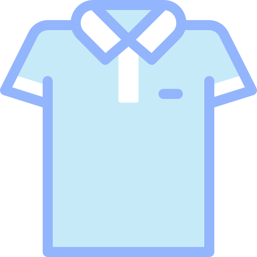 koszulka polo Detailed color Lineal color ikona