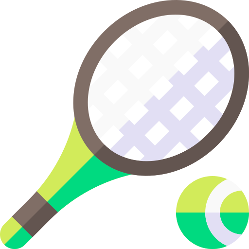 tennis Basic Rounded Flat Icône