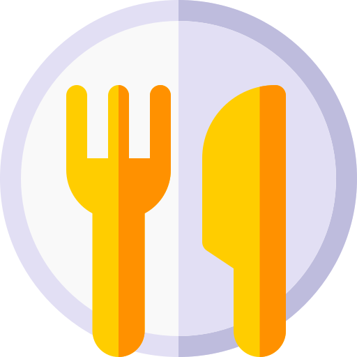 comida Basic Rounded Flat icono