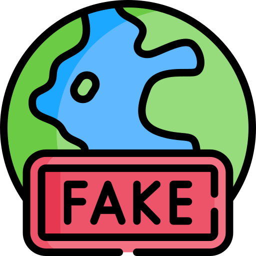 Fake news Special Lineal color icon