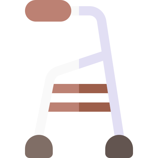 Walking stick Basic Rounded Flat icon
