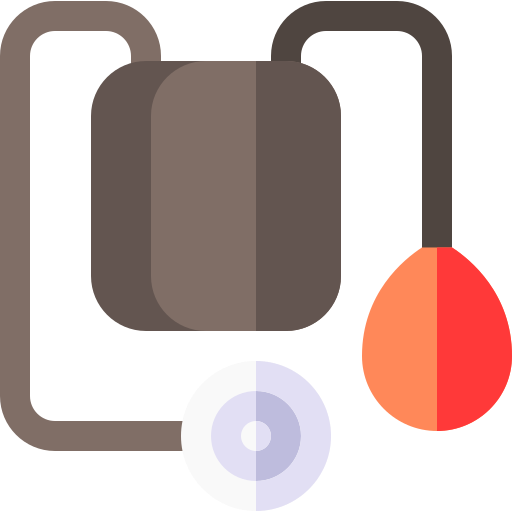 Sphygmomanometer Basic Rounded Flat icon