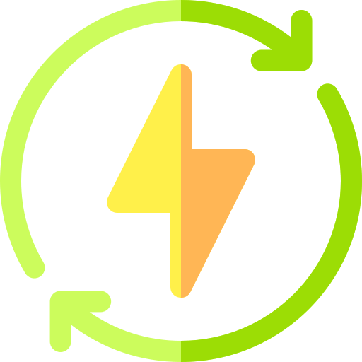 Renewable energy Basic Rounded Flat icon