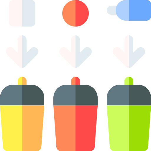 リサイクルビン Basic Rounded Flat icon
