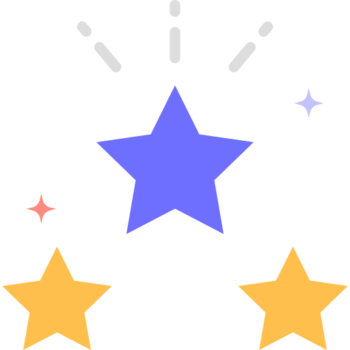 Stars SBTS2018 Flat icon