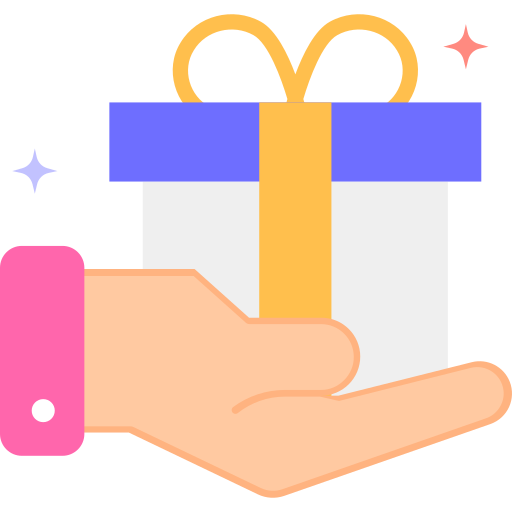 Gift box SBTS2018 Flat icon