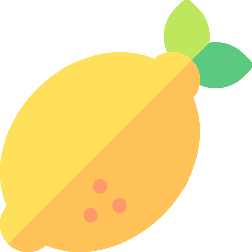Лимон Basic Rounded Flat иконка