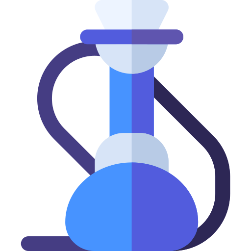 Hookah Basic Rounded Flat icon