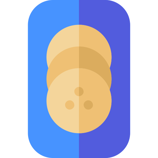 피타 빵 Basic Rounded Flat icon