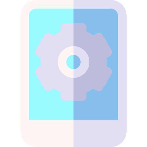 スマートフォン Basic Rounded Flat icon