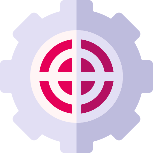 目標 Basic Rounded Flat icon