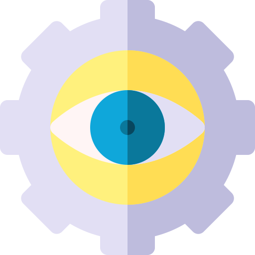 Monitoring Basic Rounded Flat icon