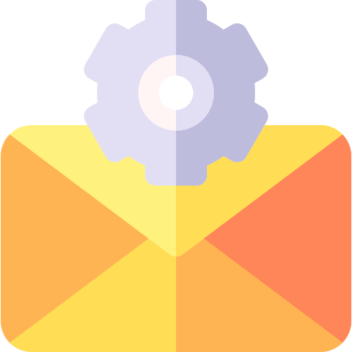 mail Basic Rounded Flat icoon