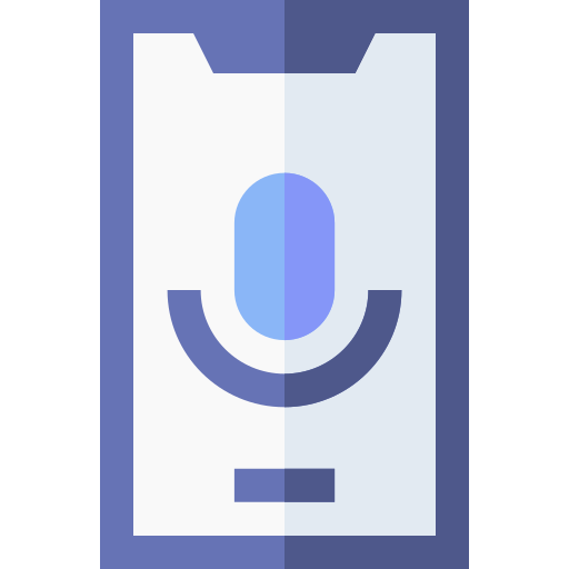 podcast Basic Straight Flat icon
