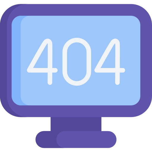 erreur 404 Special Flat Icône